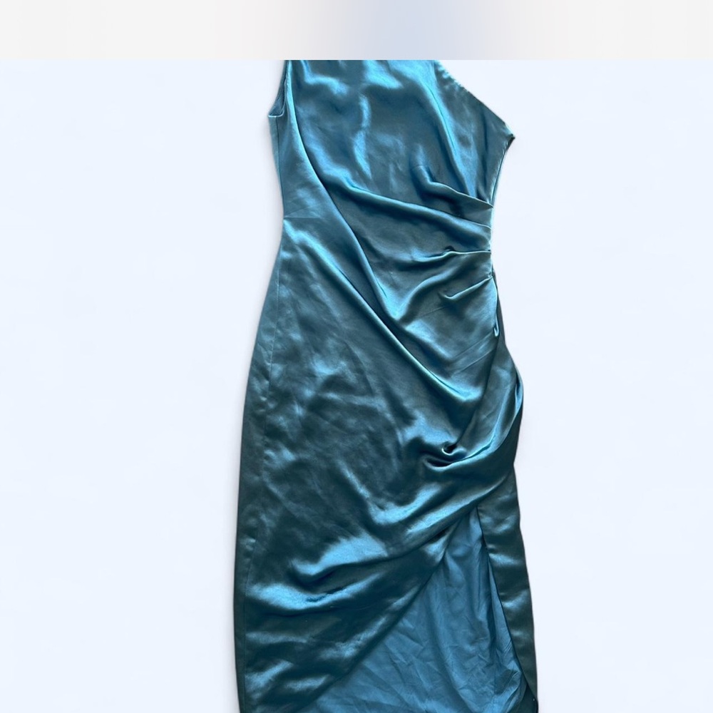 Elliatt One-Shoulder Dress in Rich Blue - Picture 2 of 4